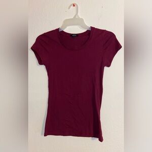 Ambiance/Rue21 Maroon Fitted Tee